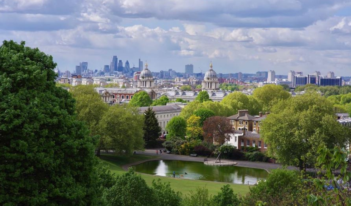 View from One Tree Hill, Greenwich Park